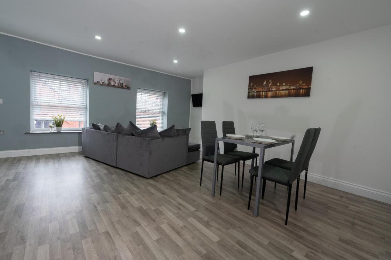 Modern Apartment In Liverpool City Centre Exterior foto
